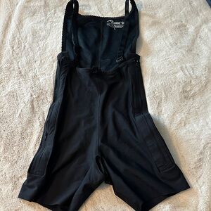 Marina Black Body Compression Girdle with High Back Size L for Post Surgery